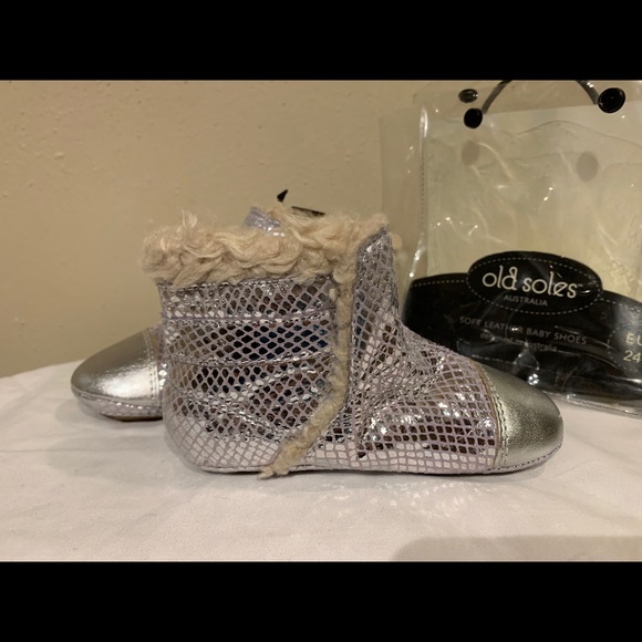 Old Soles Soft Leather Baby Shoes Gatsby - Picture 4 of 7